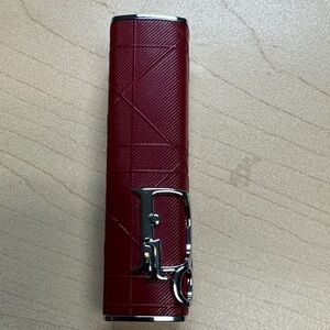 Dior Red Leather Dior addict lipstick case